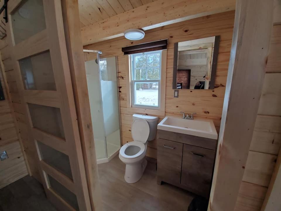 Les Chalets De La Colline Inc Baie-Sainte-Catherine Εξωτερικό φωτογραφία