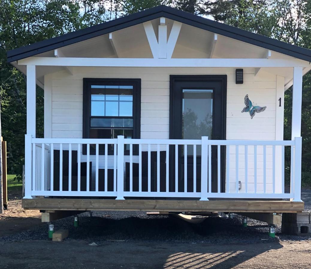 Les Chalets De La Colline Inc Baie-Sainte-Catherine Εξωτερικό φωτογραφία
