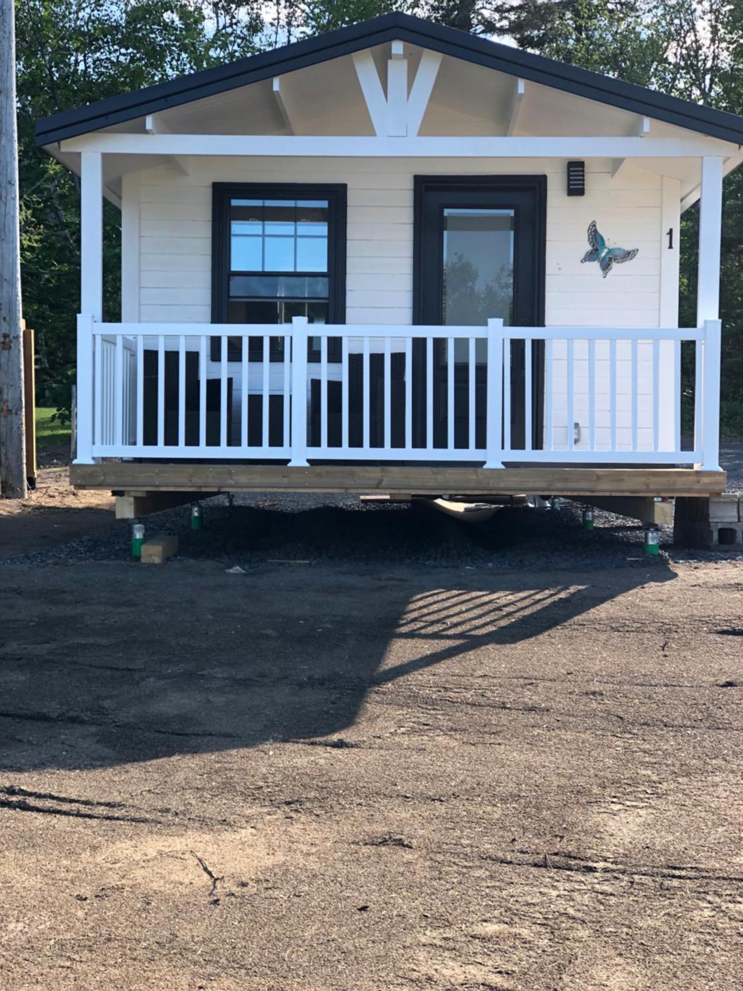 Les Chalets De La Colline Inc Baie-Sainte-Catherine Εξωτερικό φωτογραφία